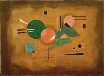 Fusing Pink by Wassily Kandinsky